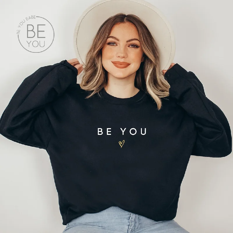 BE YOU HEART | Unisex Crewneck Sweatshirt