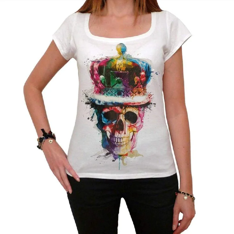 Skull Crown Women's T-shirt, Gift T shirt, Women's tee 00167