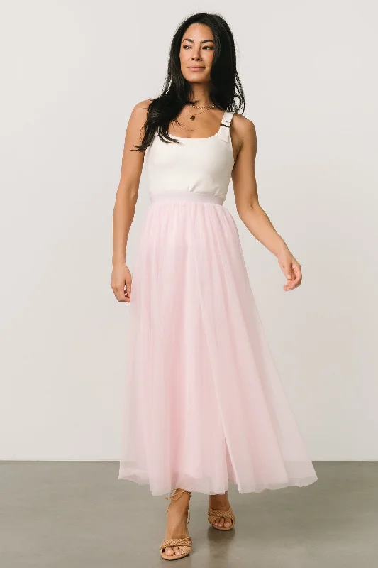 Mila Tulle Skirt | Rosy Pink