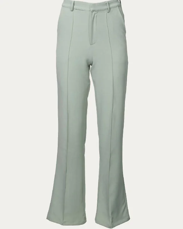 Hailey Trouser In Sage