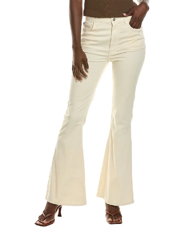 HUDSON Jeans Heidi Sandy Fleur High-Rise Flare Jean