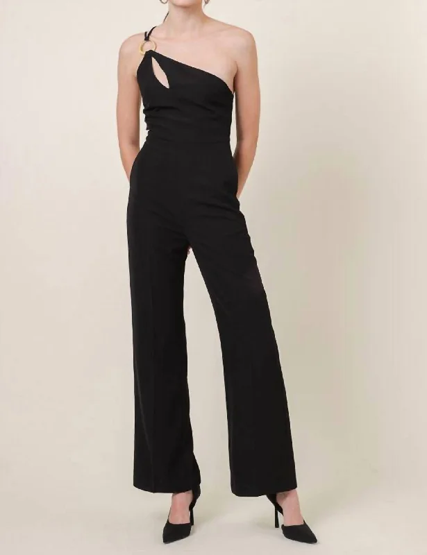 Vaughn Jumpsuit In Black