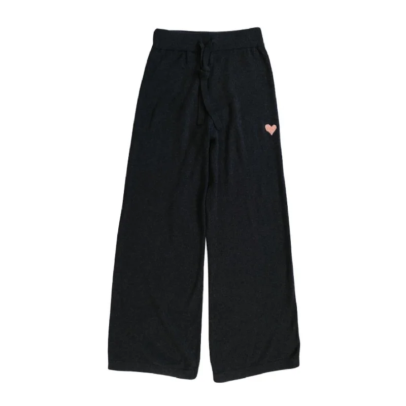 Women's Cotton Cashmere Lounge Pant In Carbon