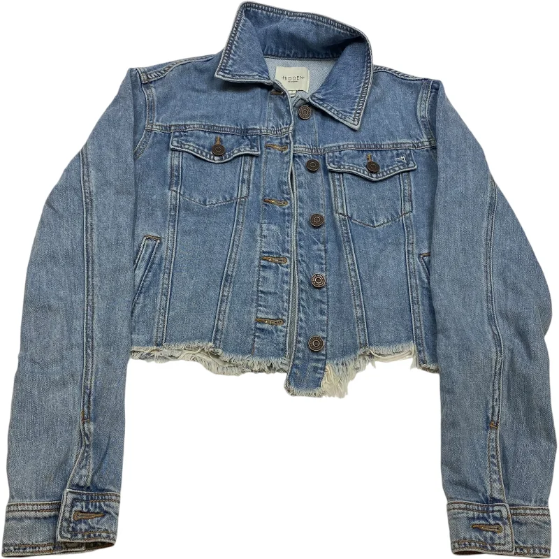 Jacket Denim By Hidden In Blue Denim, Size: S