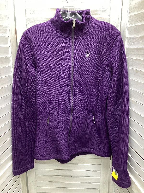 Jacket Other By Spyder In Purple, Size: L