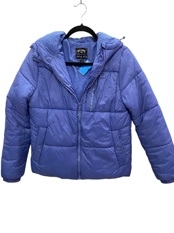 Jacket Puffer & Quilted By Billabong In Purple, Size: S