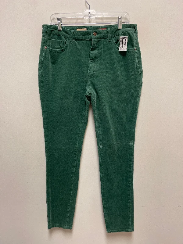 Pants Corduroy By Pilcro In Green, Size: 14