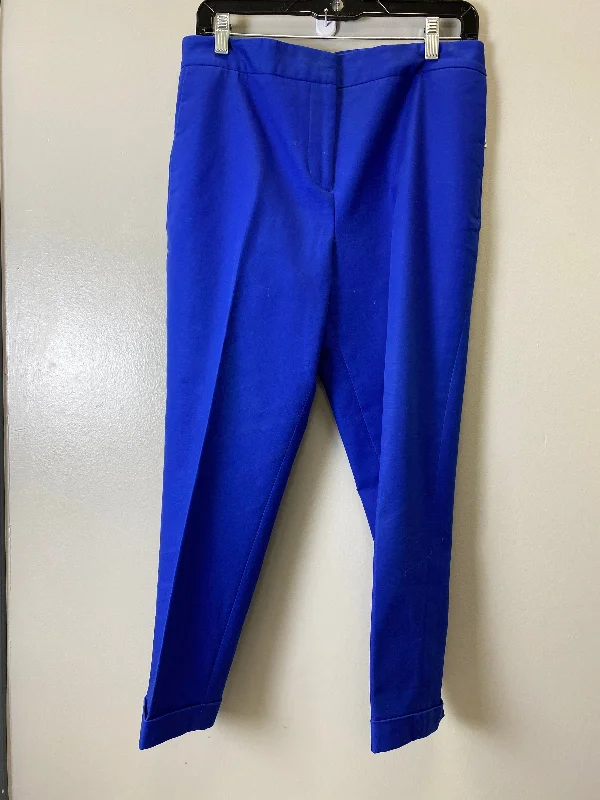 Pants Cropped By Investments In Blue, Size: 10