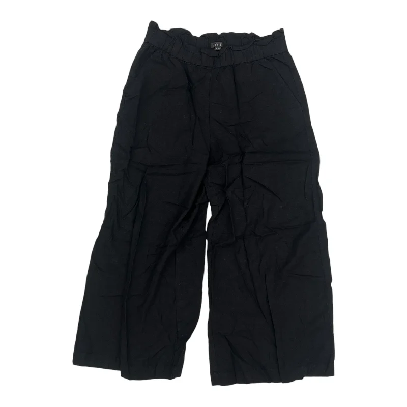 Pants Linen By Loft In Black, Size:S