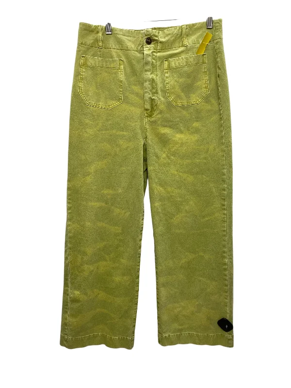 Pants Wide Leg By Pilcro In Green, Size: 12l