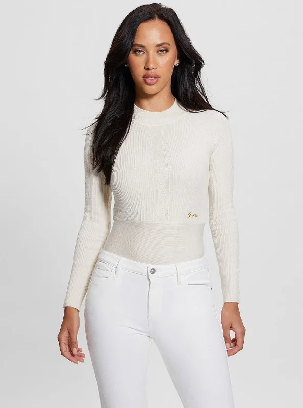 Vanilla Melodie Long Sleeve Knit Top