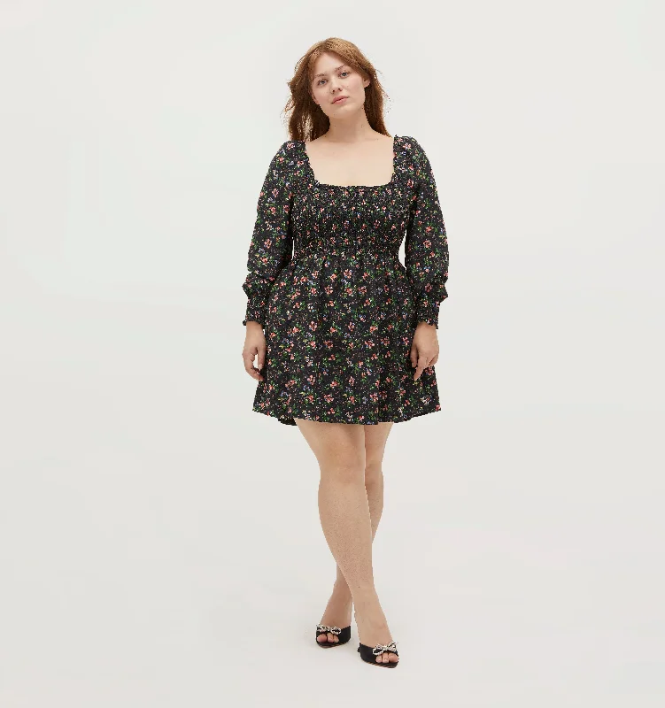 The Norah Nap Dress - Multi Berry Crepe