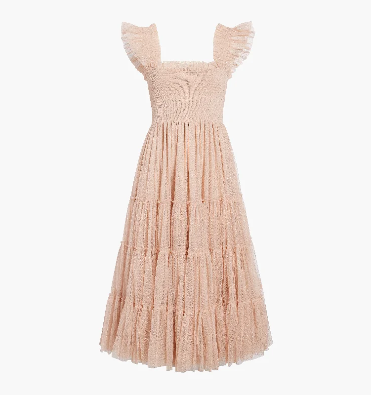 Blush Glitter Tulle