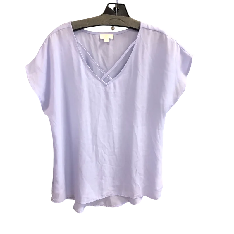 Top Sleeveless By C In Purple, Size: S