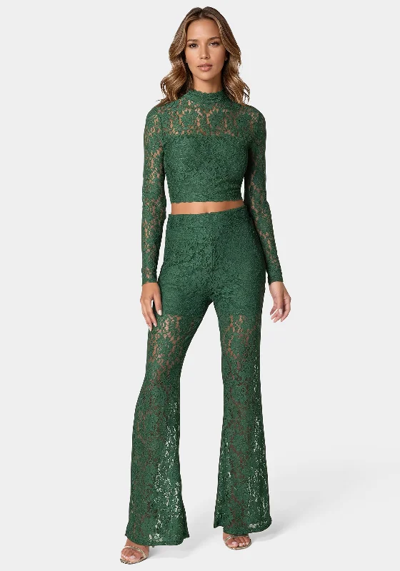 Two Piece Lace Jumpsuit