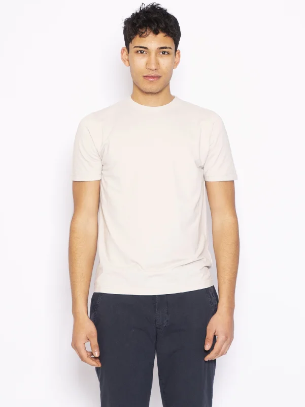 T-shirt in Ice Cotton Sasso