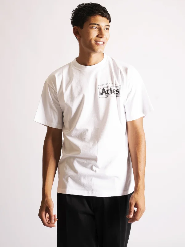 T-shirt con Logo Bianco