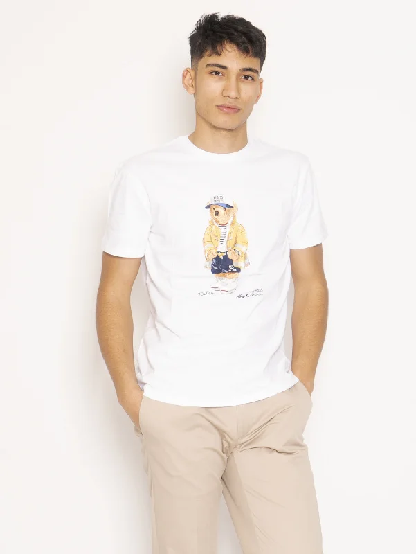 T-shirt Polo Bear Bianco