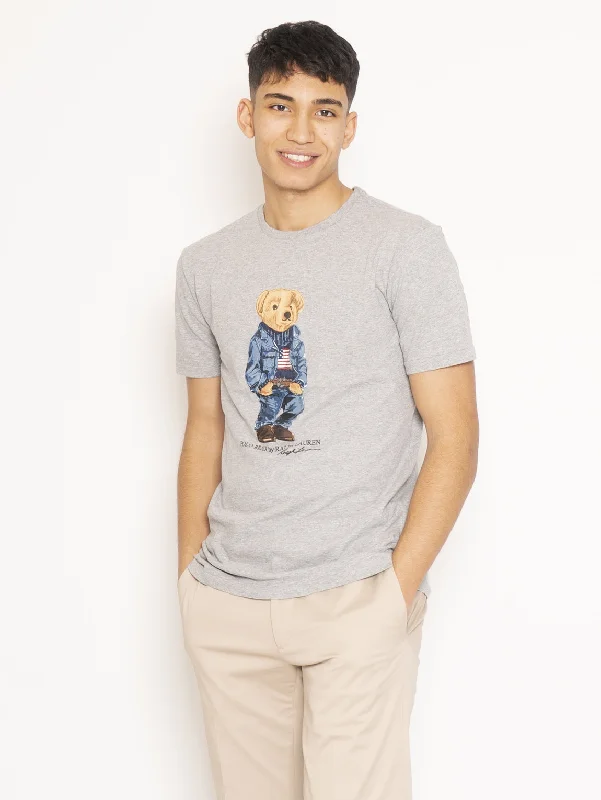 T-shirt Polo Bear Grigio