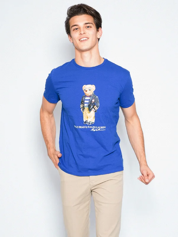 T-shirt Teddy Bear Blu