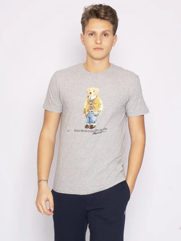 T-shirt Teddy Bear Grigio