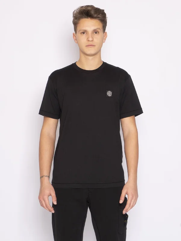 T-shirt in Jersey  Nero